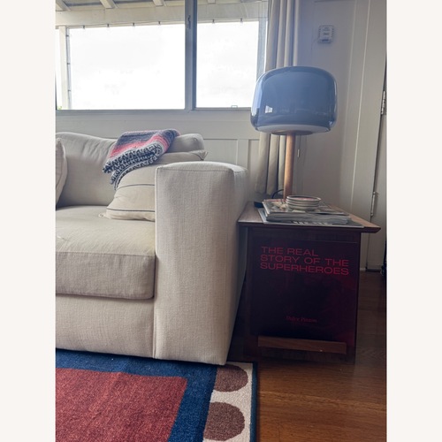 Used Mid Century Side Table with Magazine Display for sale on AptDeco