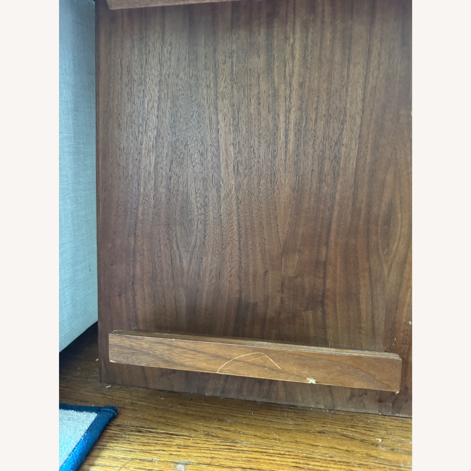 Mid Century Side Table with Magazine Display - image-3