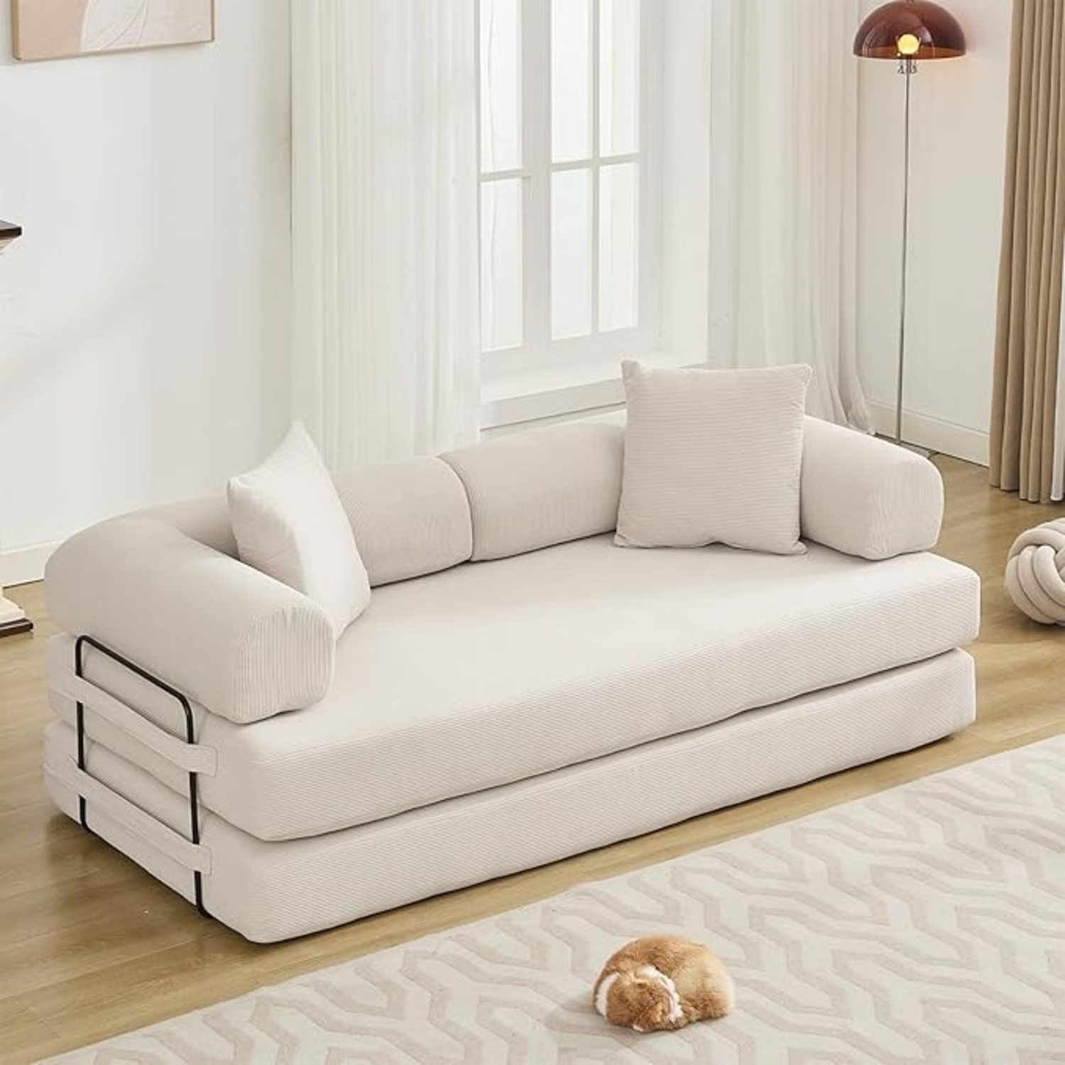Convertible Folding Sofa Bed - image-5