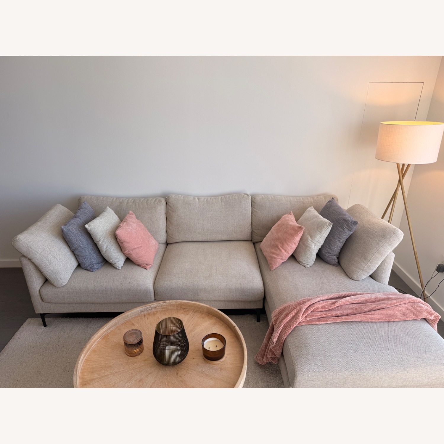 Castlery Adams Sectional Sofa – Pearl Beige - image-3