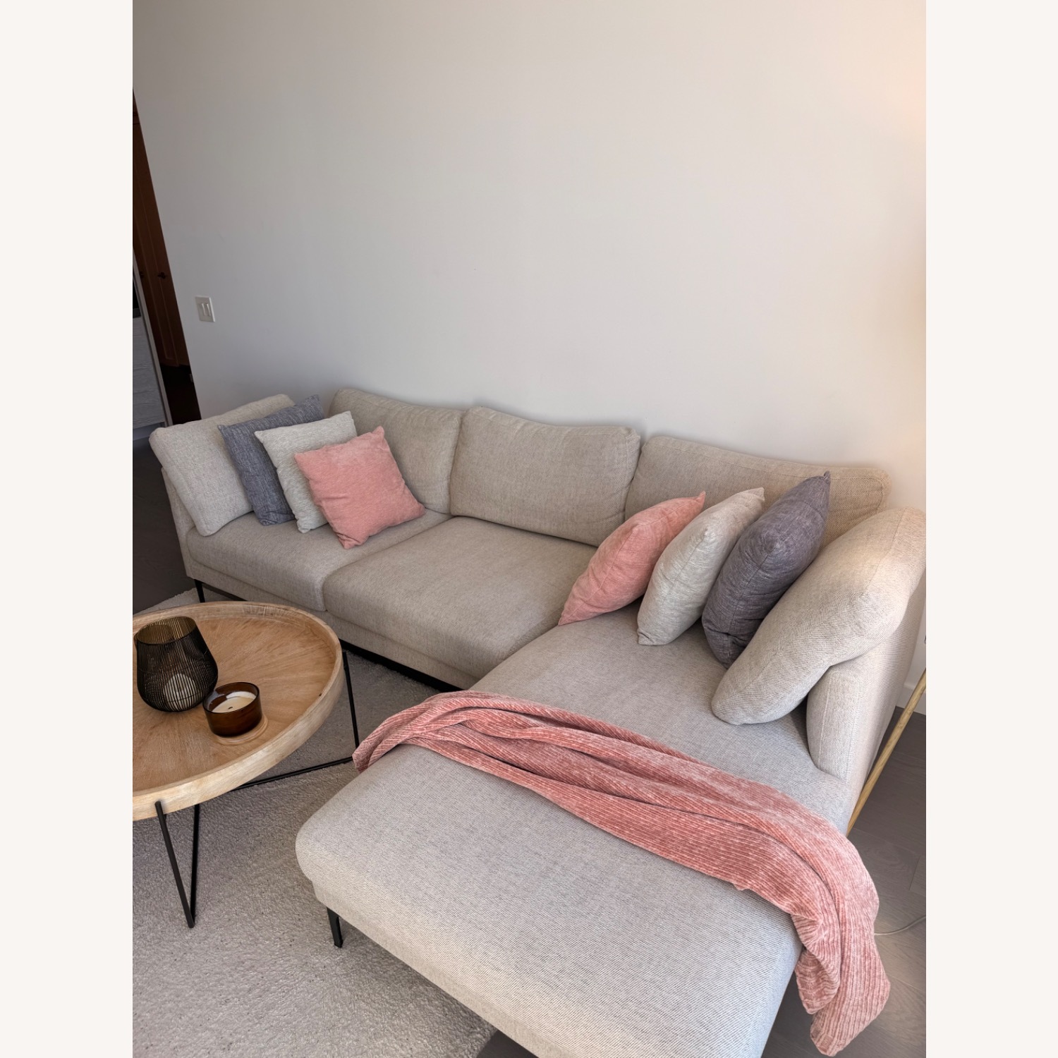 Castlery Adams Sectional Sofa – Pearl Beige - image-2