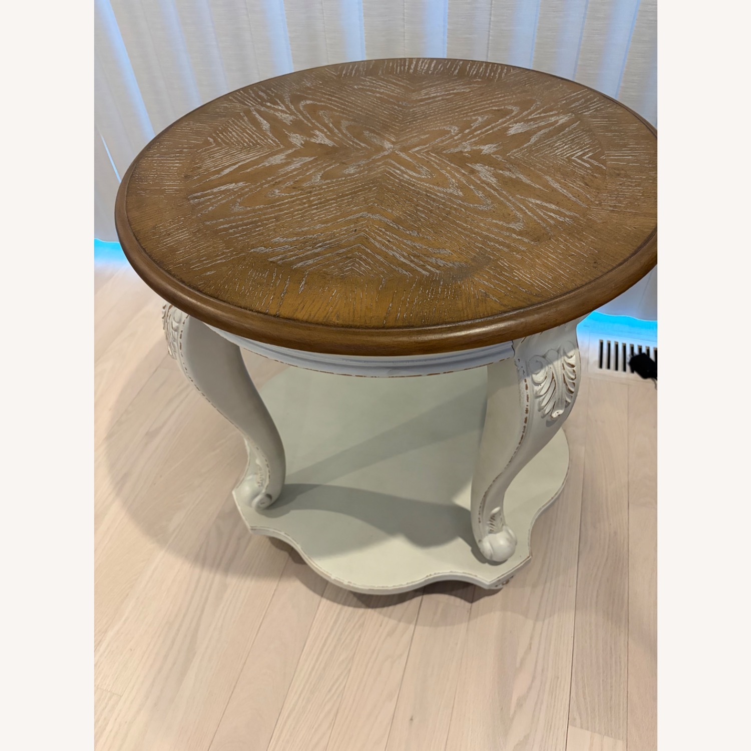 Ashley Furniture Realyn Natural Wood Side Table - image-1