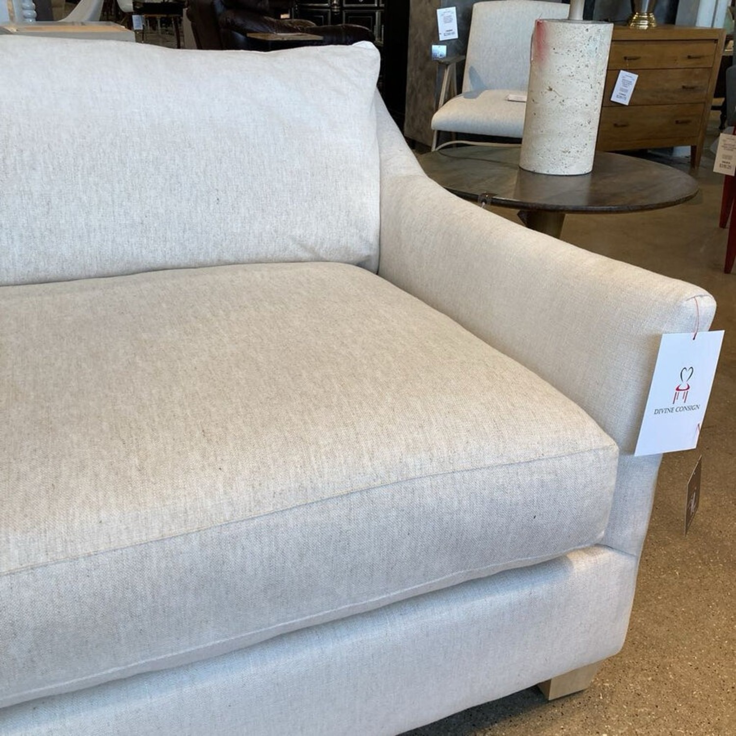 Contemporary Down Filled L-Shape Sectional - image-7