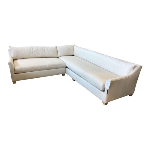 Used Contemporary Down Filled L-Shape Sectional for sale on AptDeco