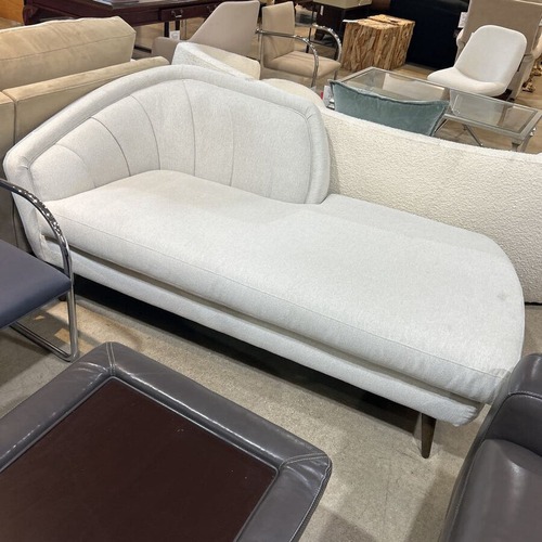 Used Four Hands Rose Left Arm Facing Chaise Cream for sale on AptDeco