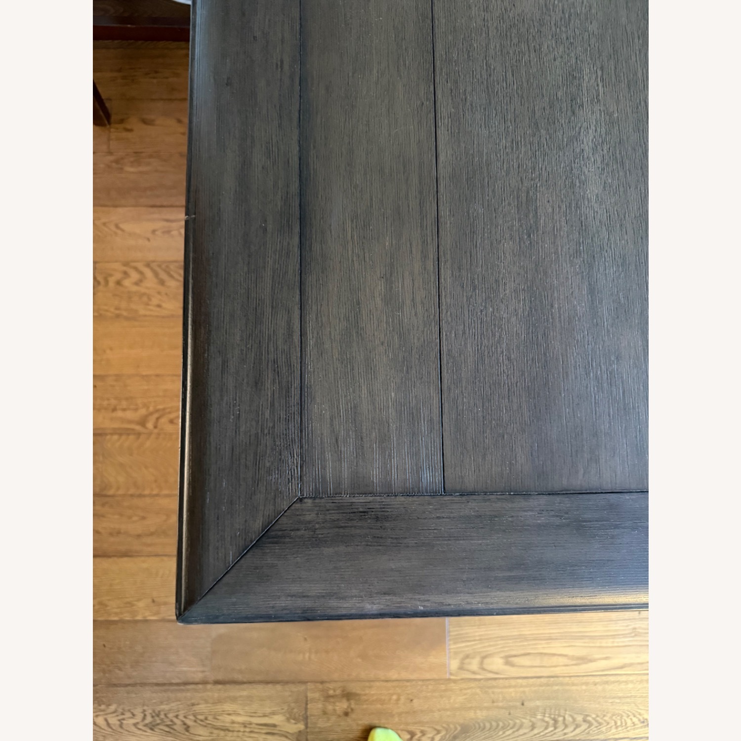 Pottery Barn Banks Extendable Dark Brown Wood Dining Table - image-6