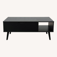 Black Wood Coffee Table