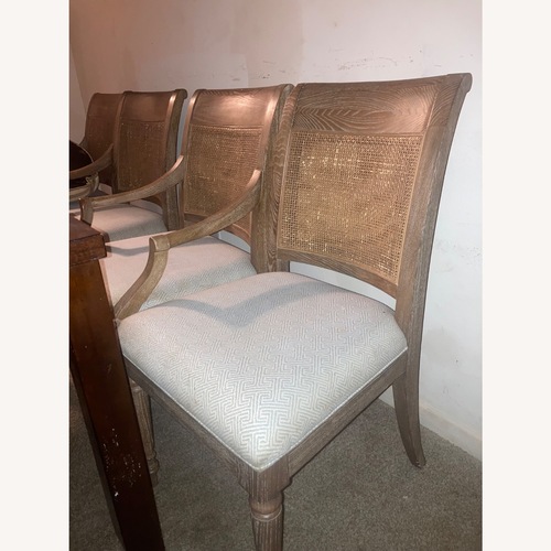 Used Kincaid Furniture Light Brown Wood Dining Chairs for sale on AptDeco