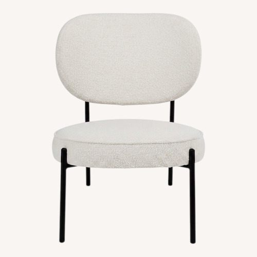 Used Light Gray Fabric Accent Chairs for sale on AptDeco