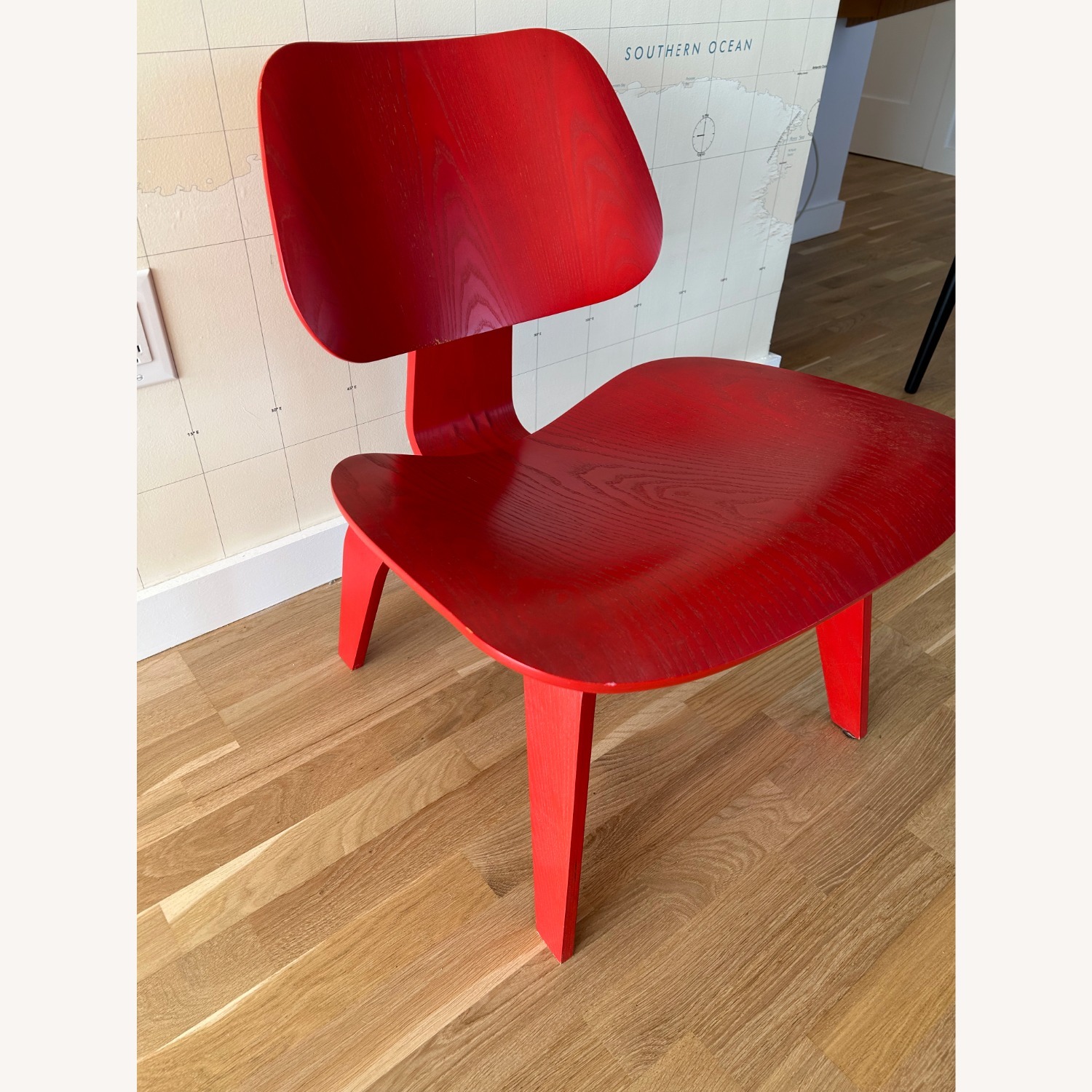 Eames Molded Plywood Lounge Chair Wood Base (LCW) - image-2