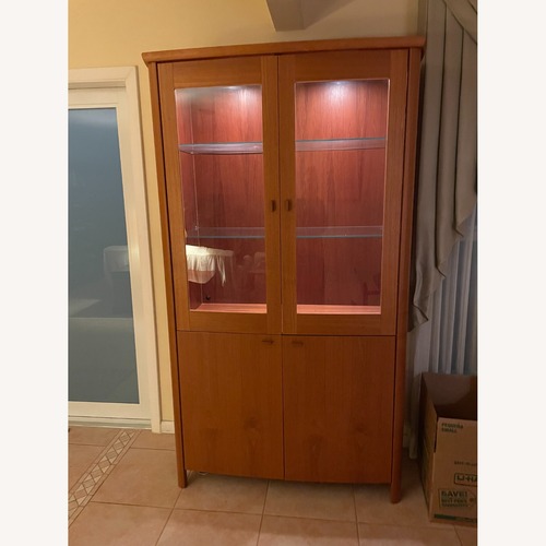 Used Dark Brown Sideboard for sale on AptDeco
