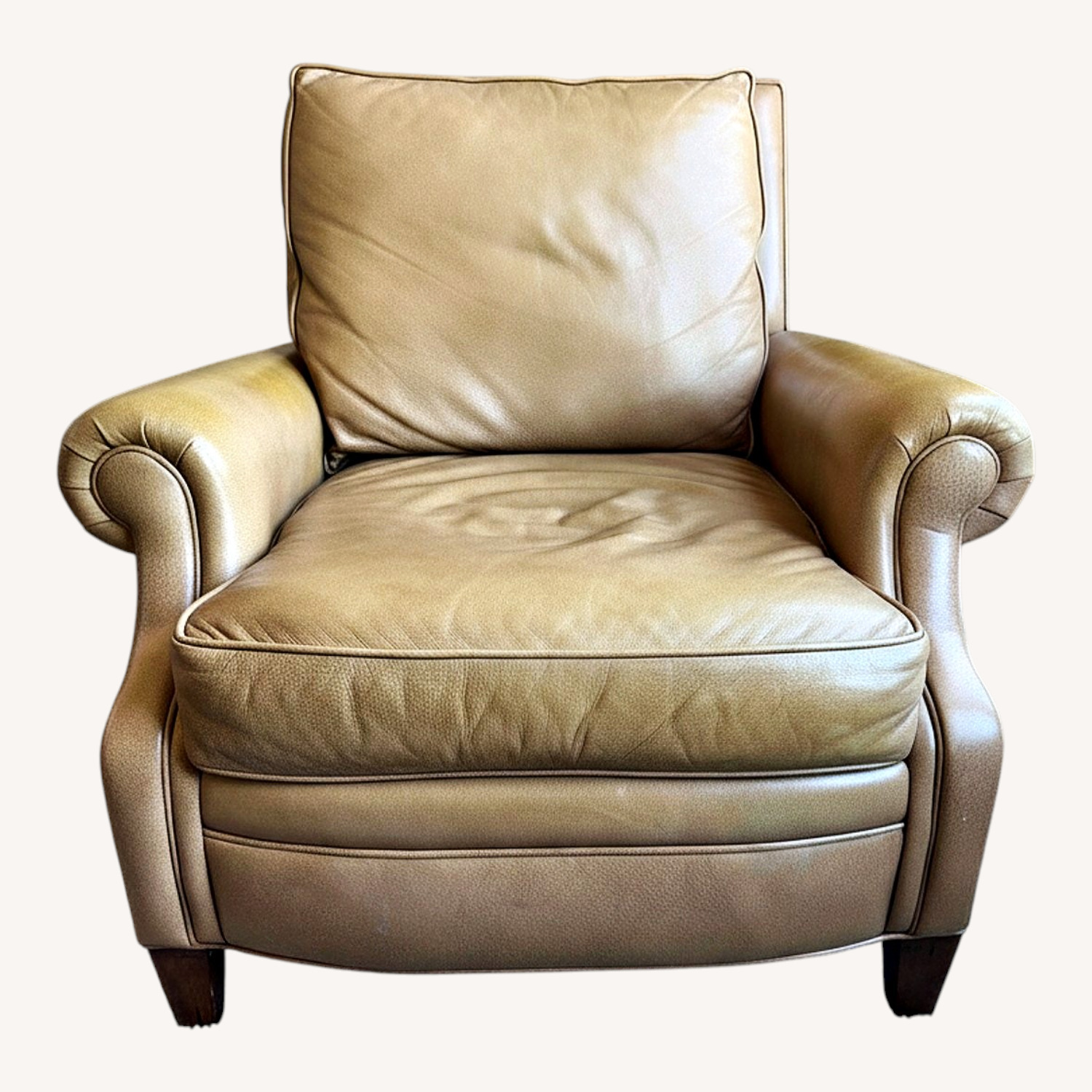 Hancock & Moore Light Brown Leather Armchair - image-0