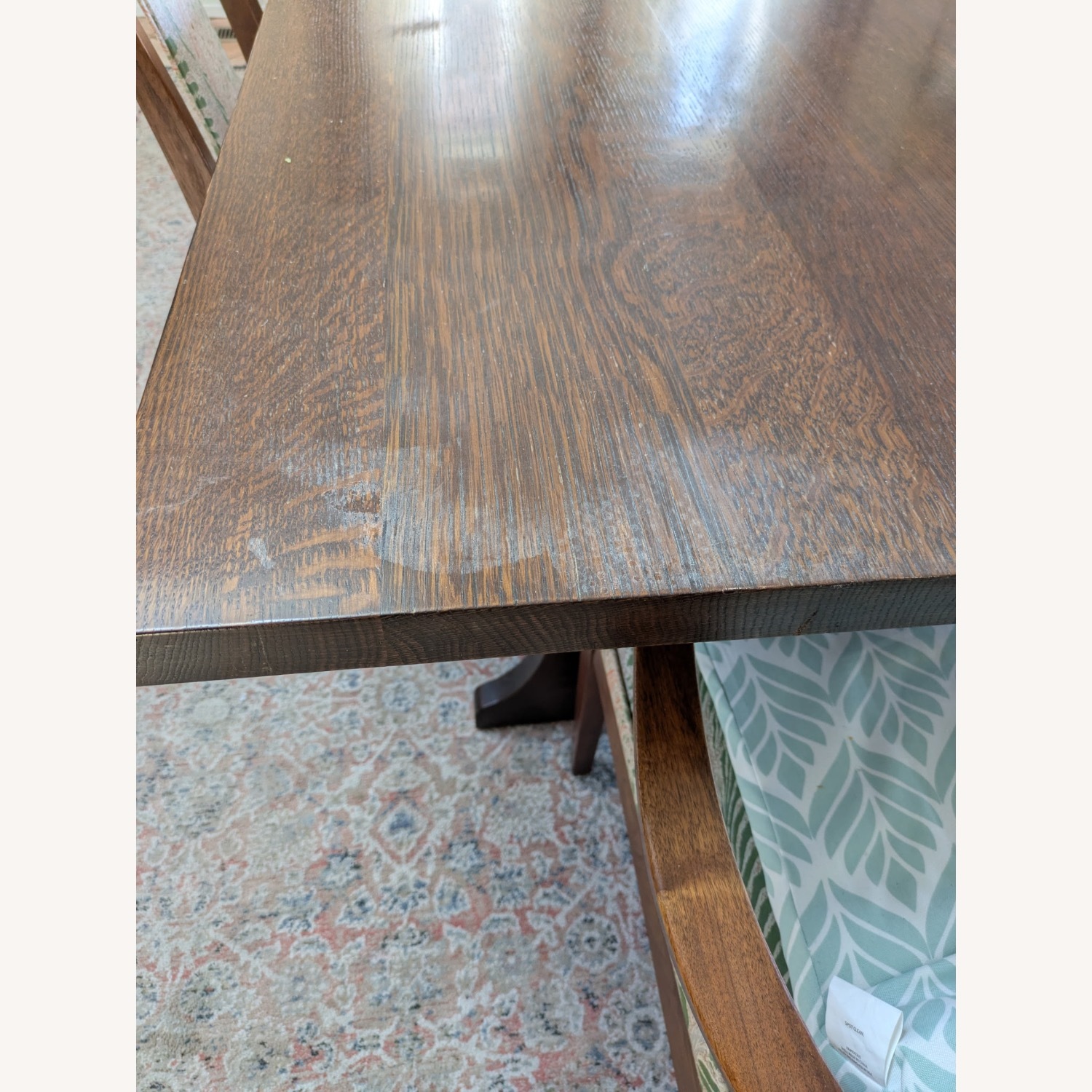 Stickley Audi & Co Dark Brown Wood Dining Table - image-4