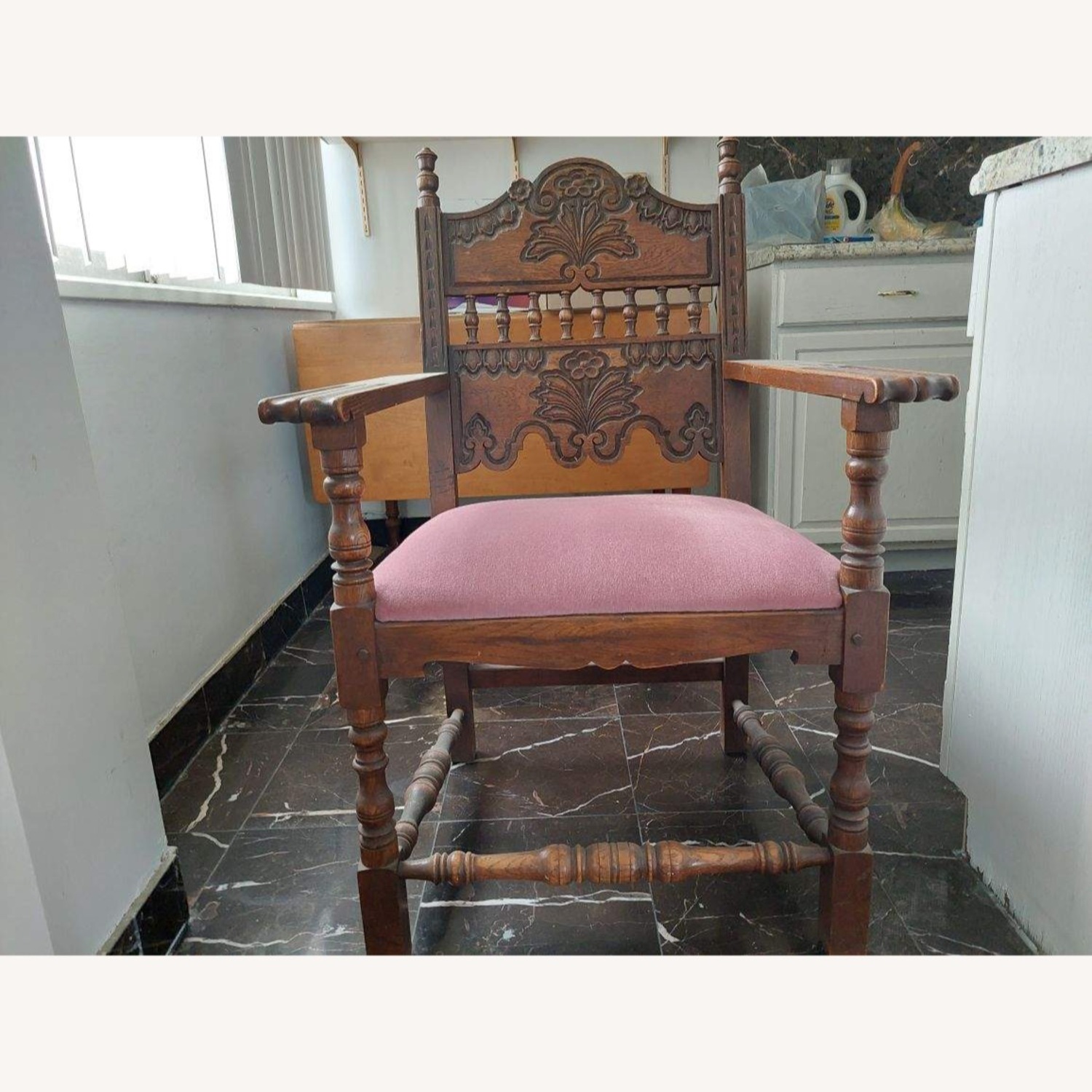 Dark Brown Dining Table - image-2