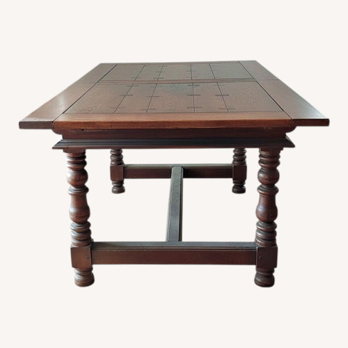 Used Dark Brown Dining Table for sale on AptDeco