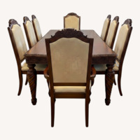 Ashley Furniture North Shore Dark Brown Wood Dining Sets