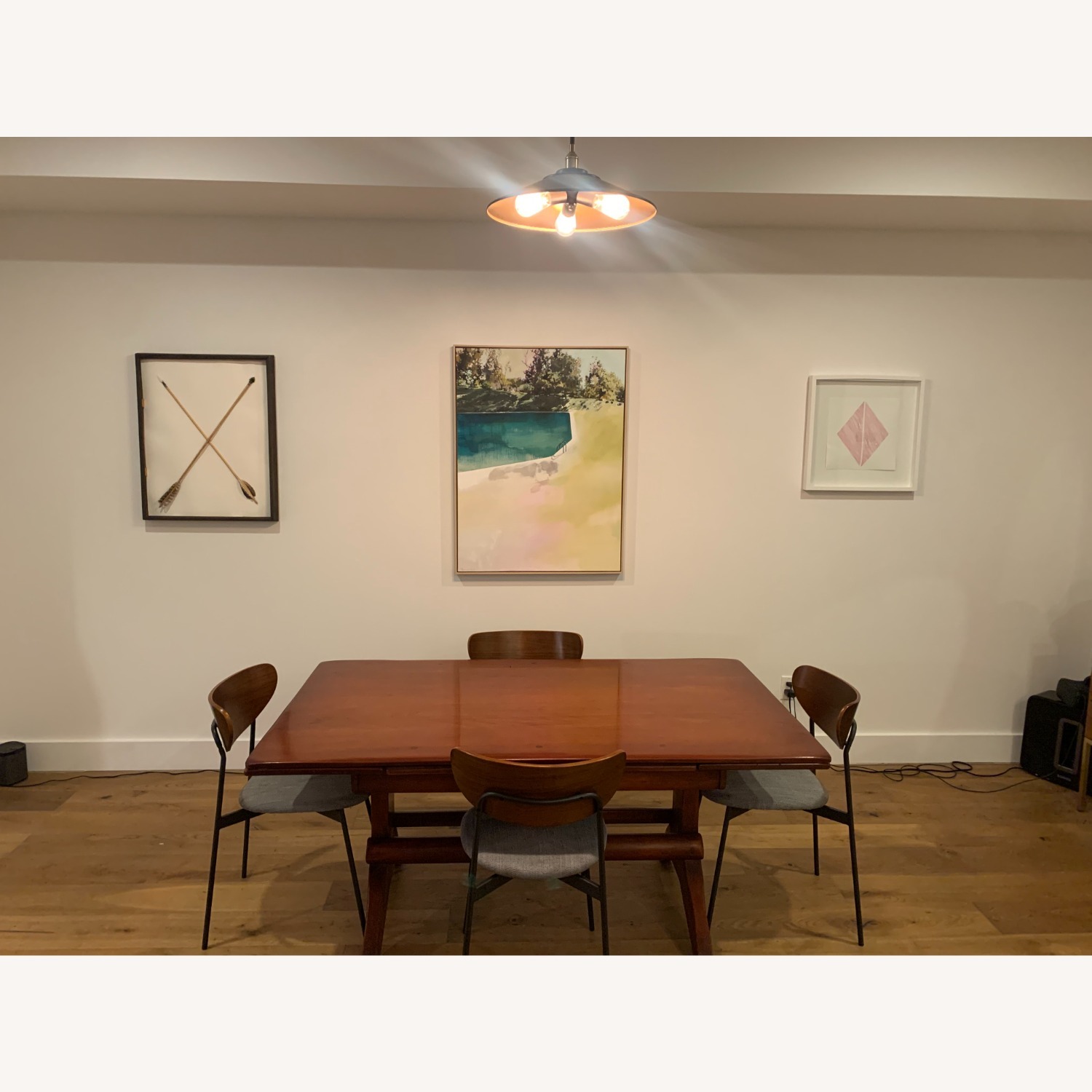 Antique Farm Table 1880s - image-2