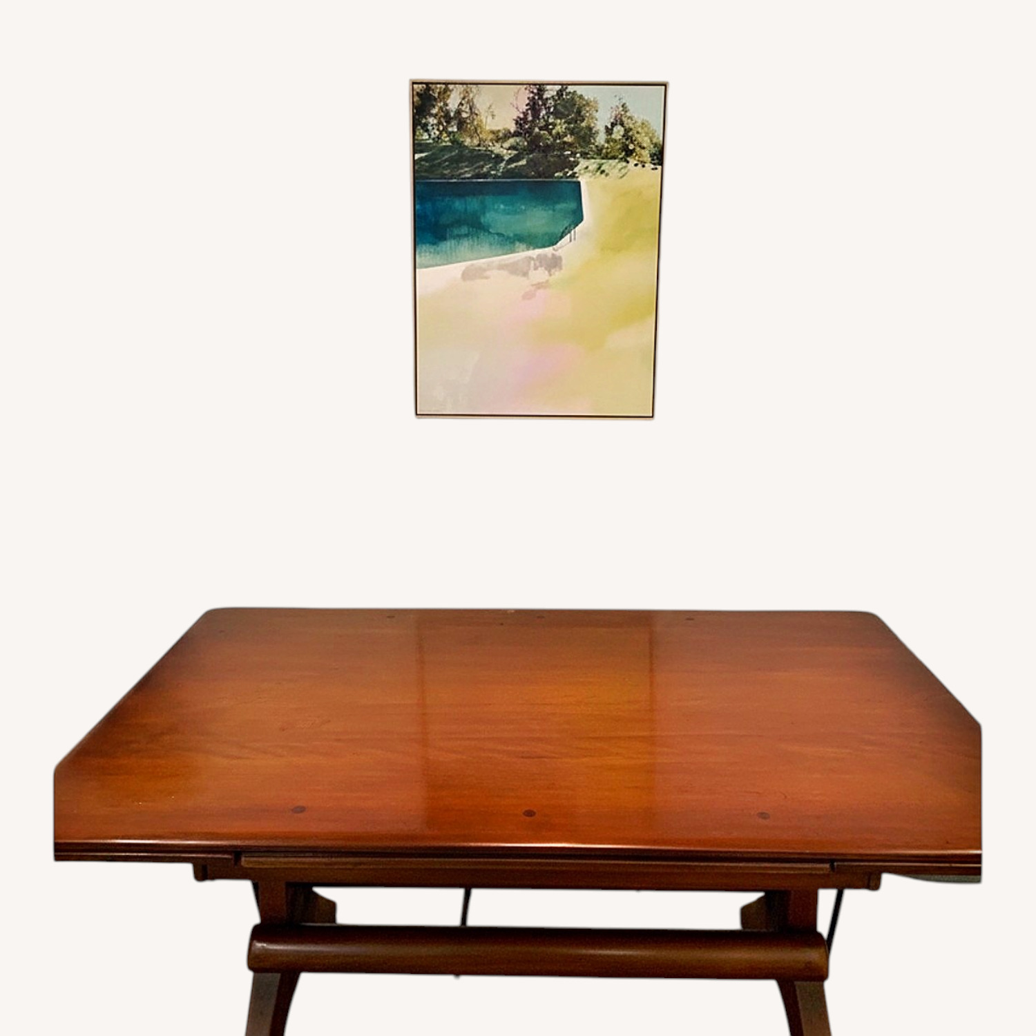 Antique Farm Table 1880s - image-4