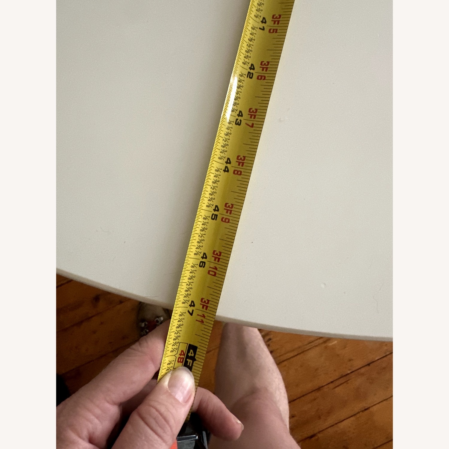 Eero Saarinen White Lacquer Dining Table - image-3