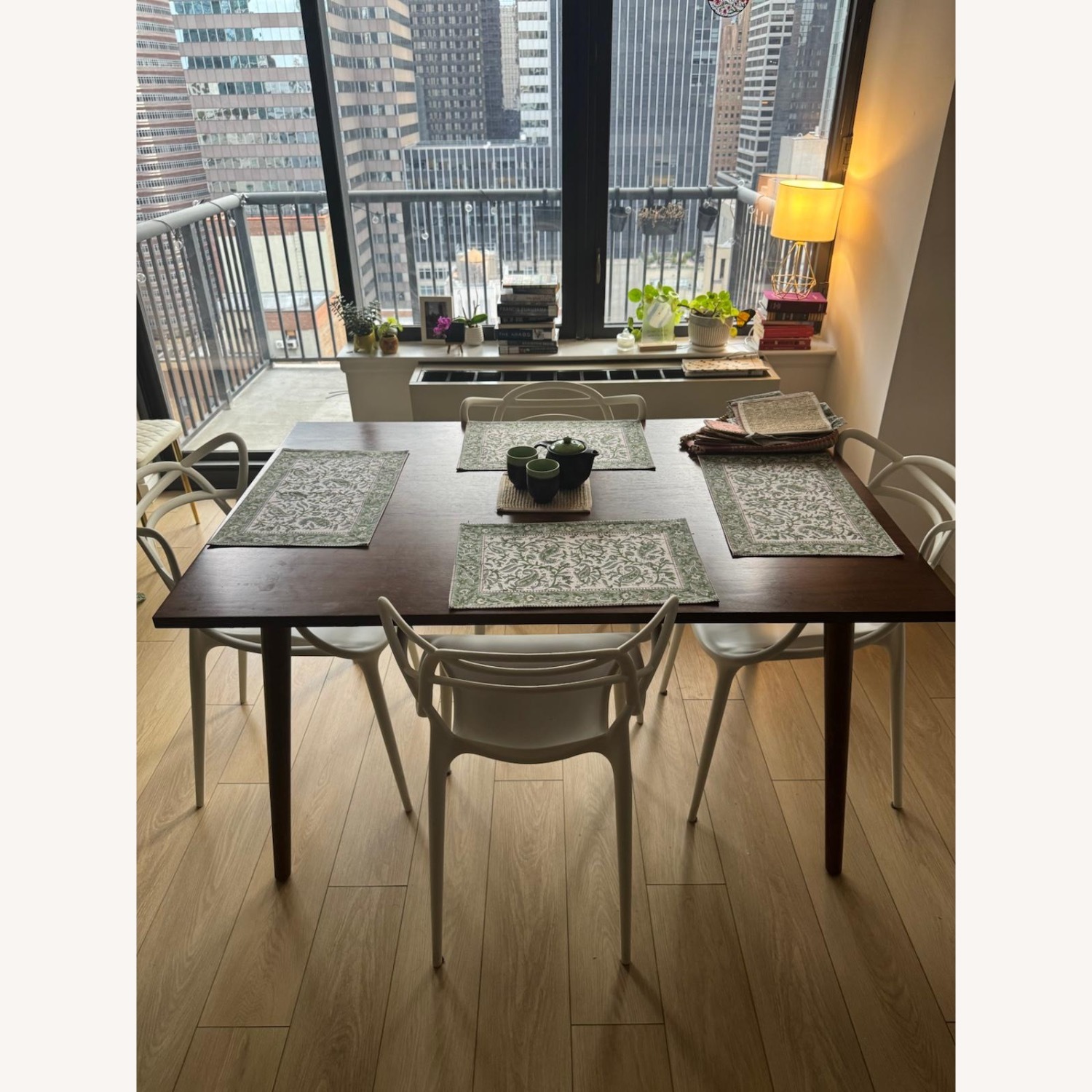 Kartell Masters White Dining Chairs - image-2