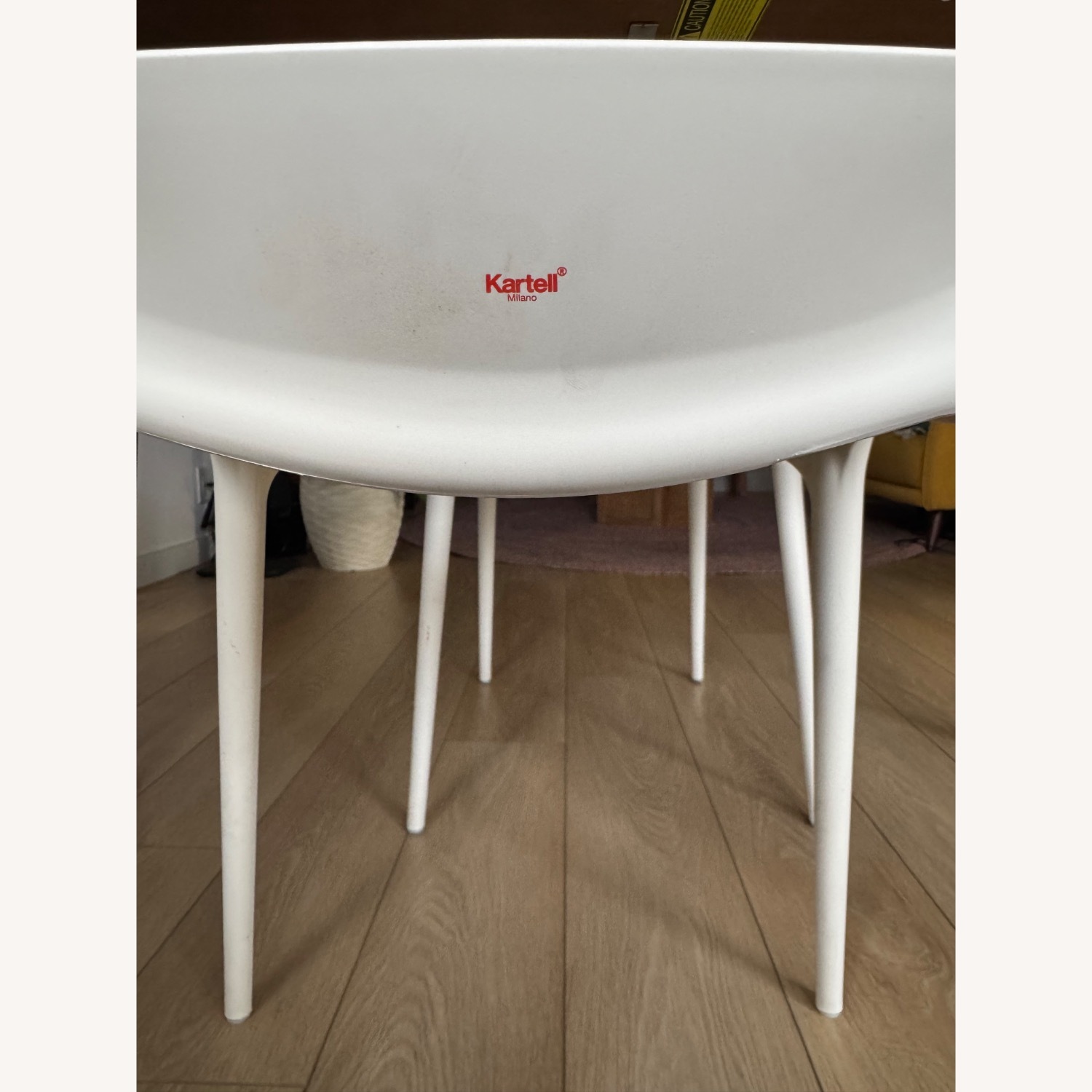 Kartell Masters White Dining Chairs - image-4