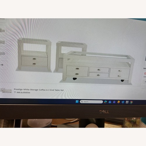 Used Prestige Coffee and End Tables  for sale on AptDeco