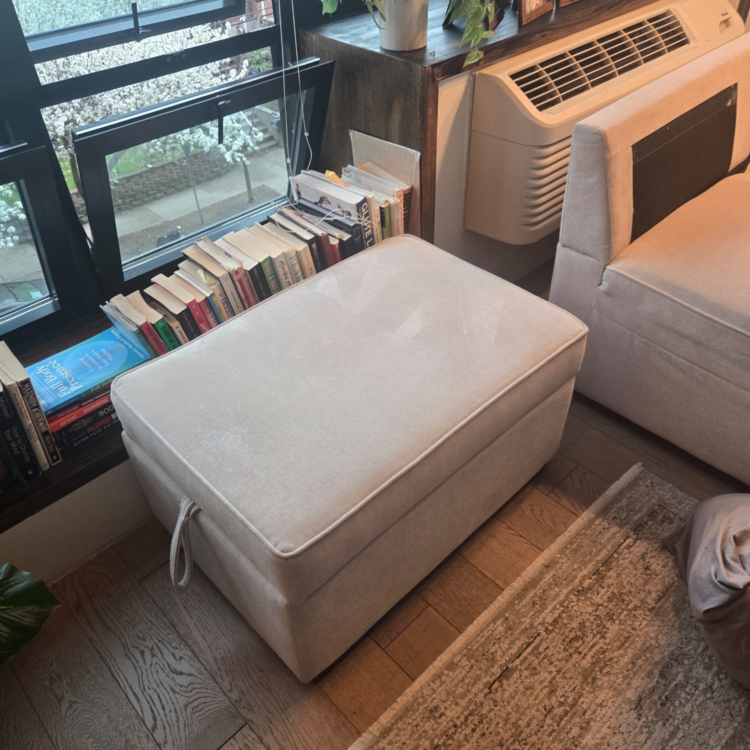 Natural Fabric Sleeper Sofa - image-3