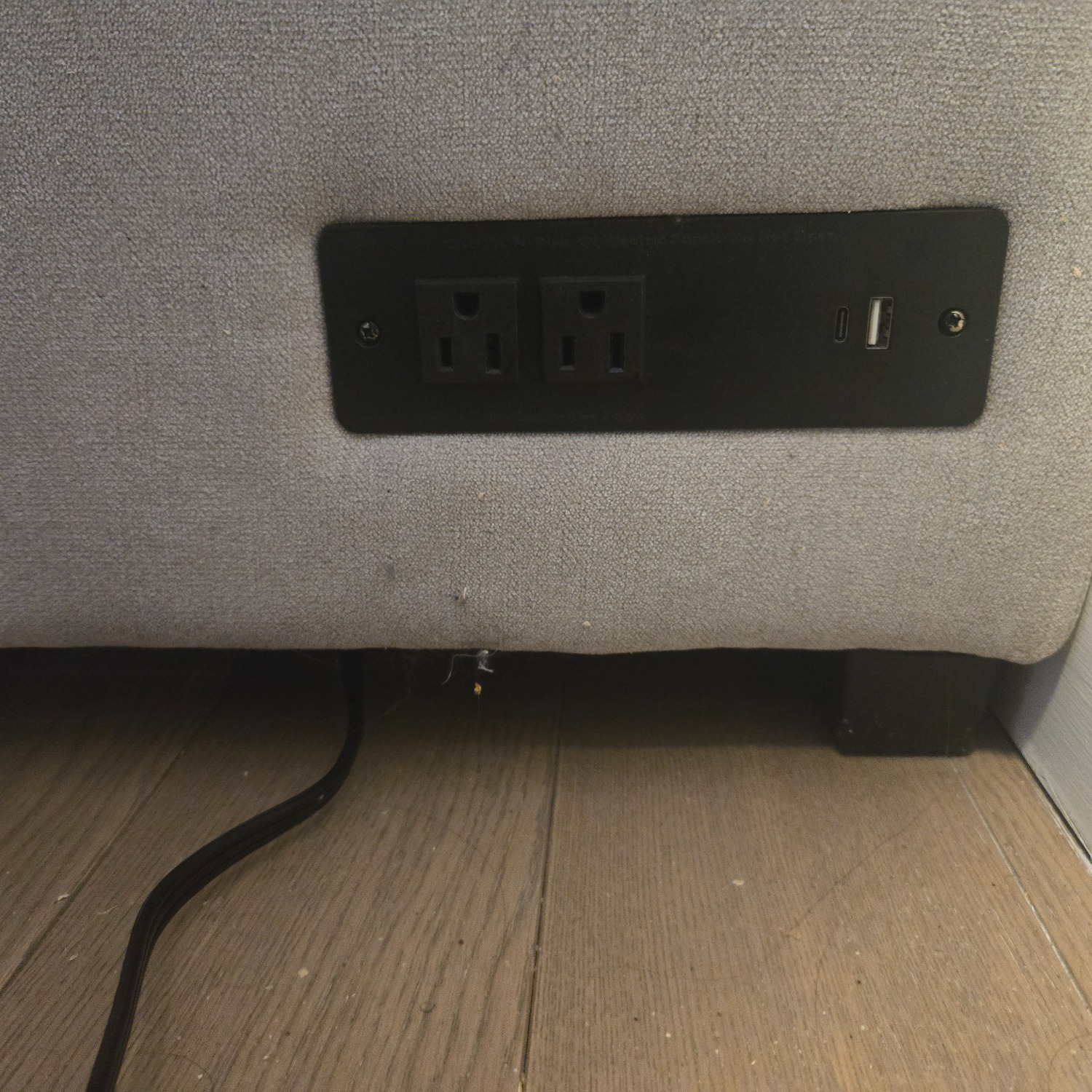 Natural Fabric Sleeper Sofa - image-7