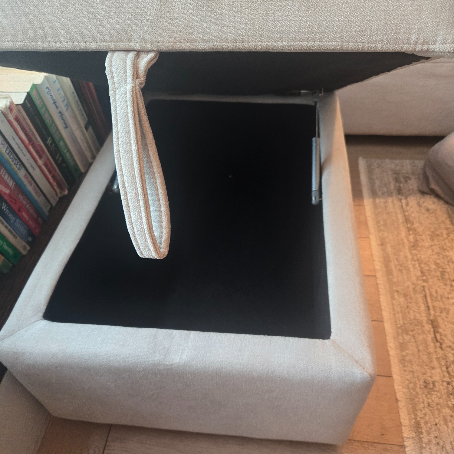 Natural Fabric Sleeper Sofa - image-6