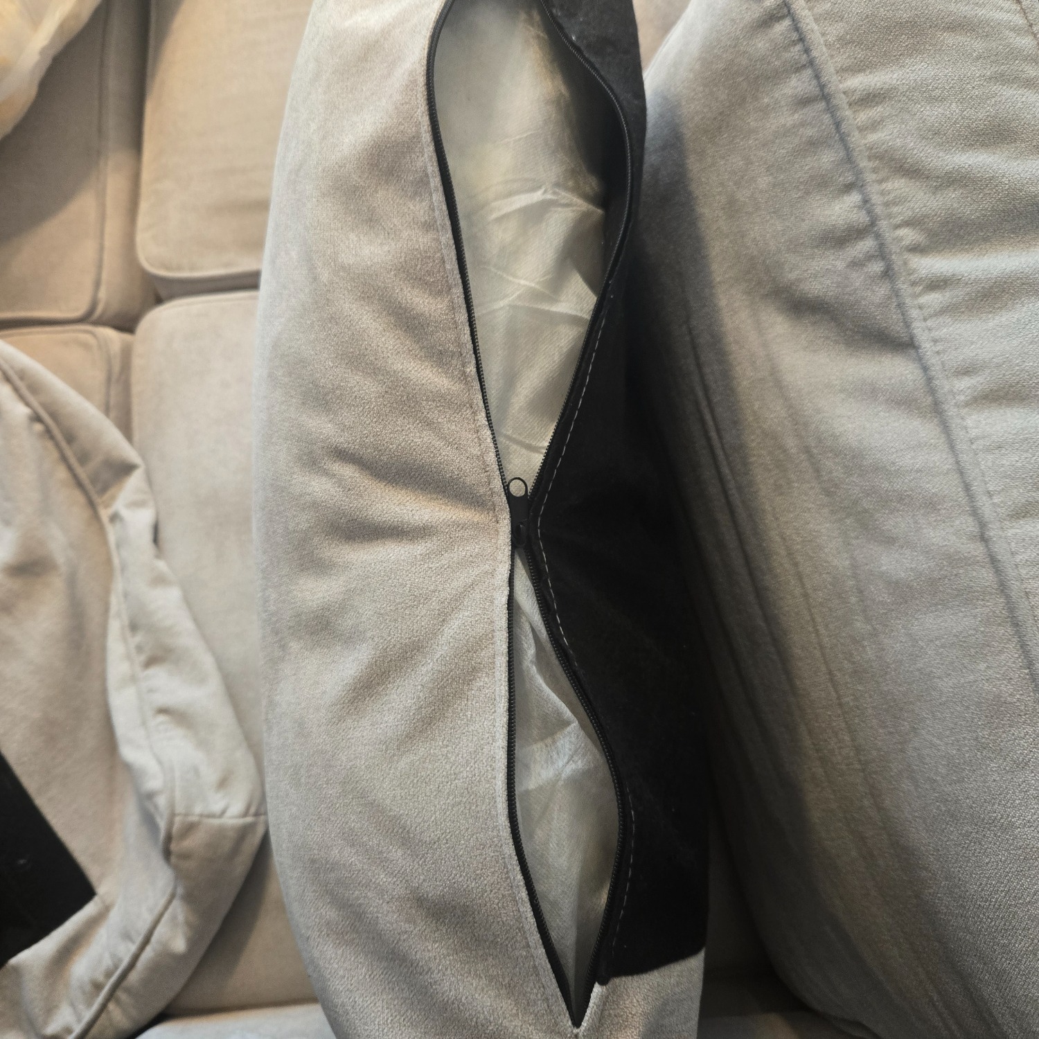 Natural Fabric Sleeper Sofa - image-5