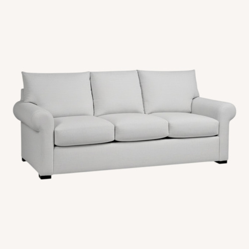 Used Bassett Hanover Light Gray Fabric 3+ Seater Sofa for sale on AptDeco