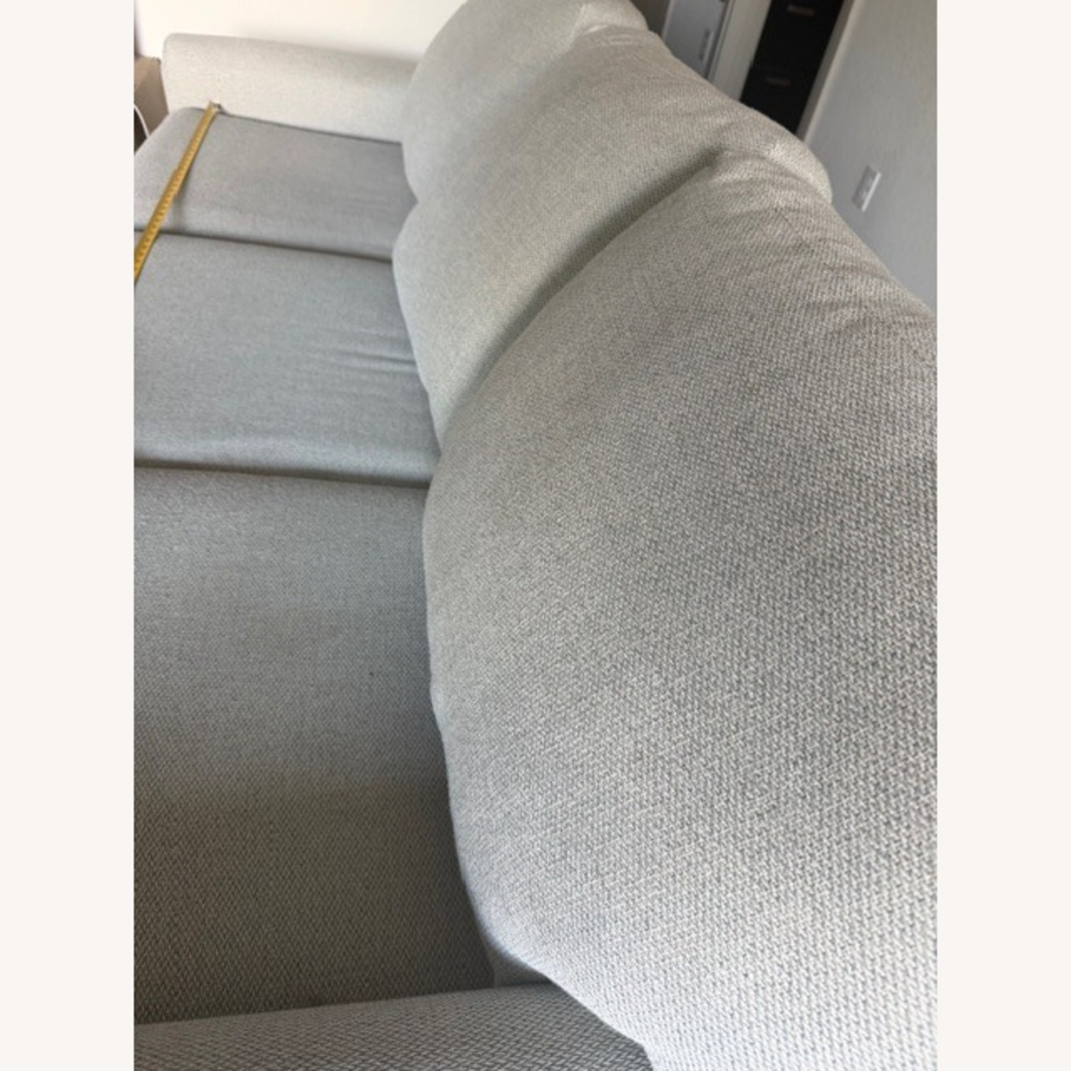 Bassett Hanover Light Gray Fabric 3+ Seater Sofa - image-3