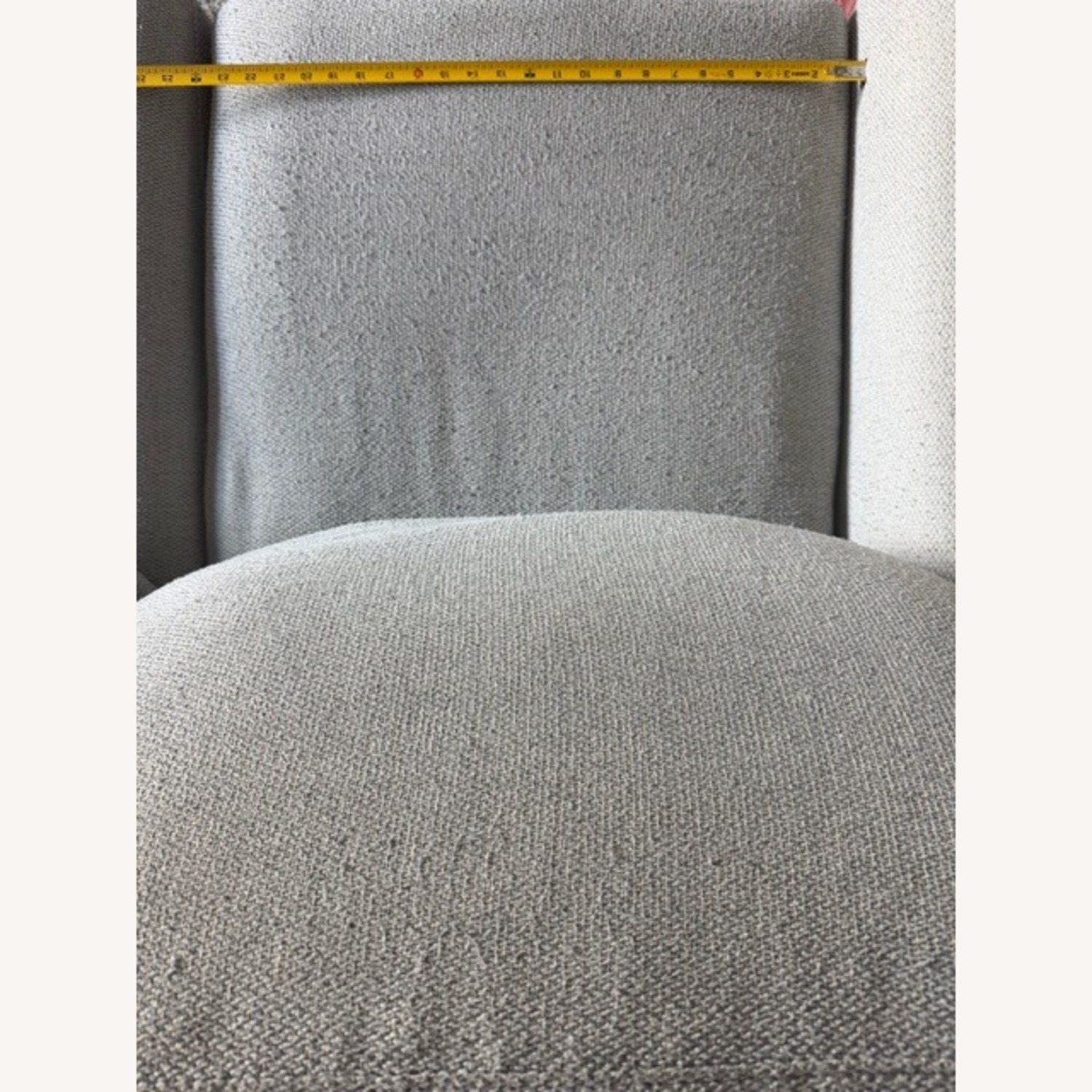 Bassett Hanover Light Gray Fabric 3+ Seater Sofa - image-6