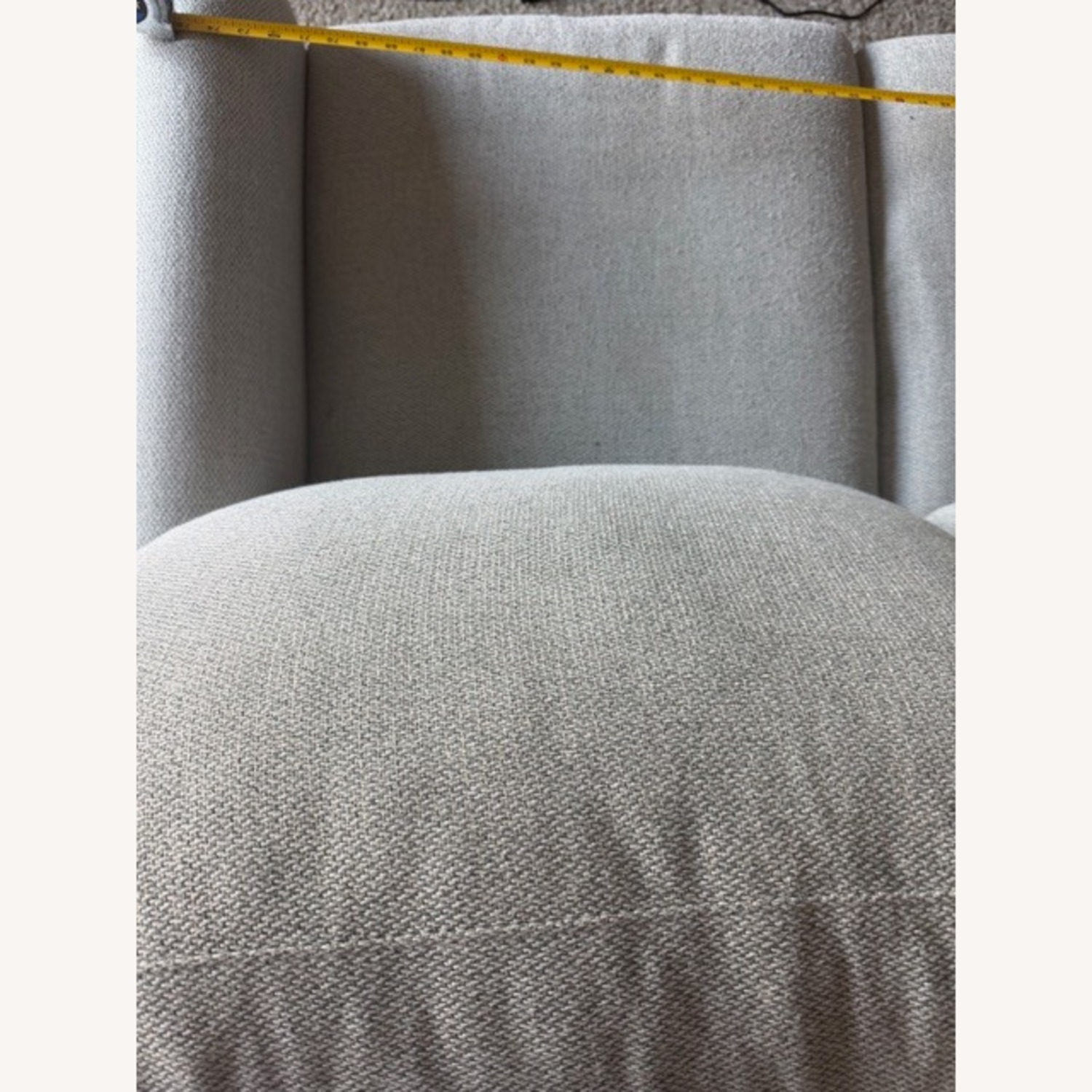 Bassett Hanover Light Gray Fabric 3+ Seater Sofa - image-8