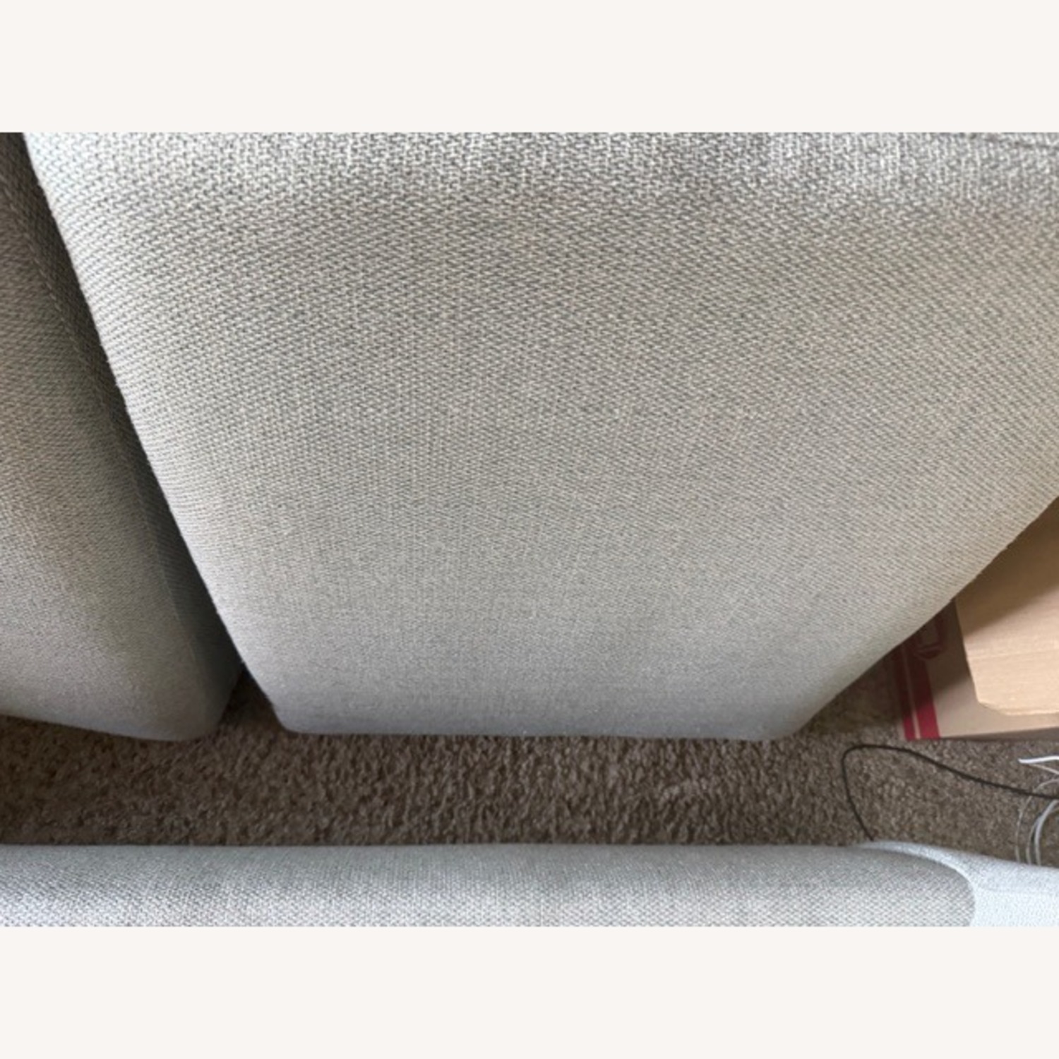 Bassett Hanover Light Gray Fabric 3+ Seater Sofa - image-12