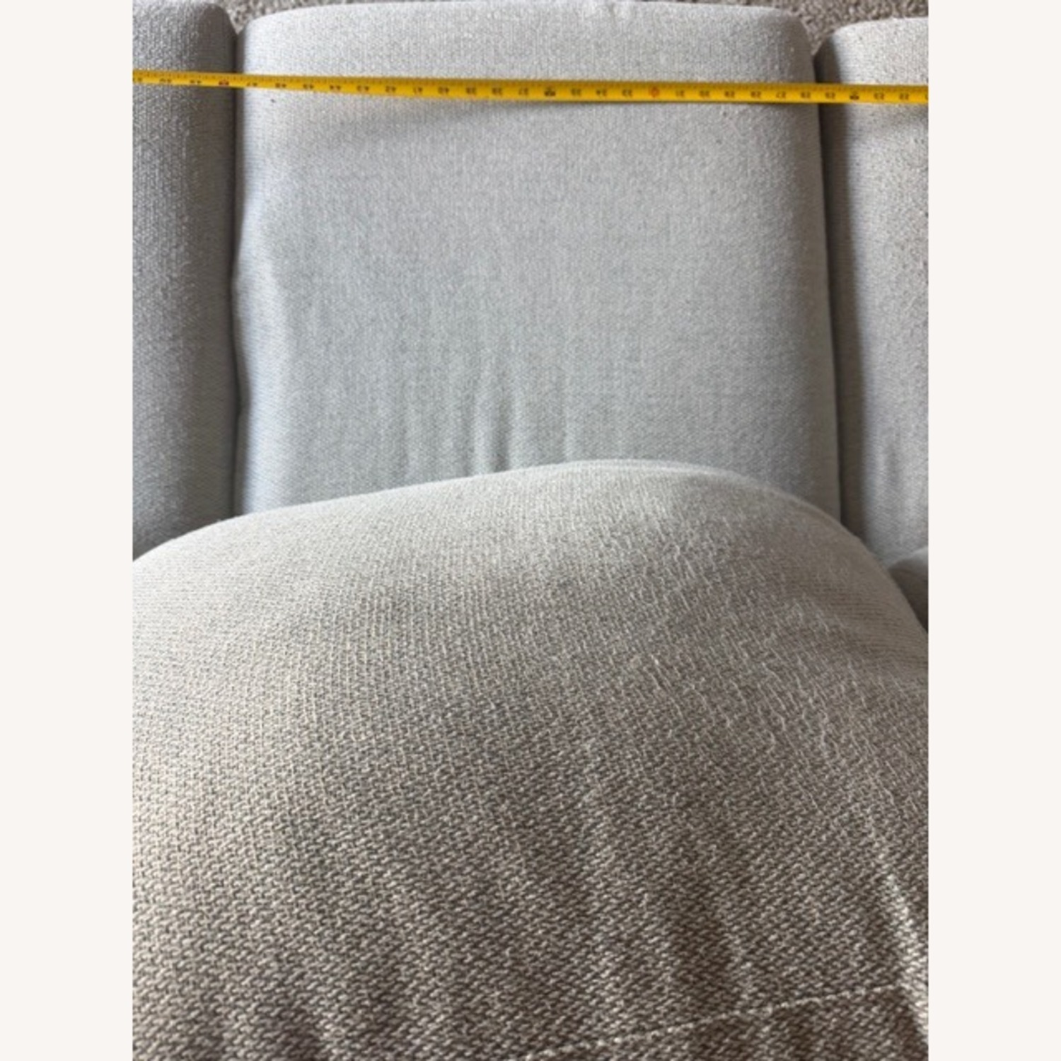 Bassett Hanover Light Gray Fabric 3+ Seater Sofa - image-7