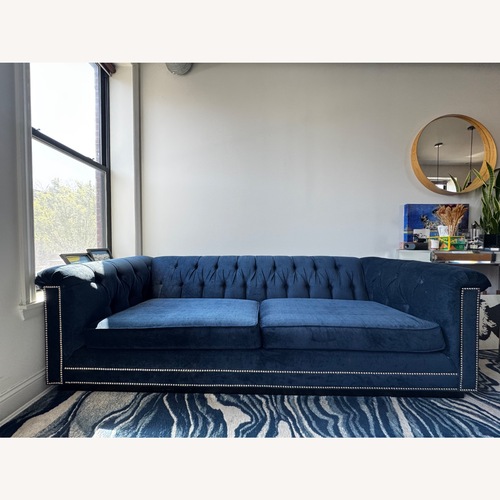 Used Mitchell Gold + Bob Williams Addison Blue 3+ Seater Sofa for sale on AptDeco