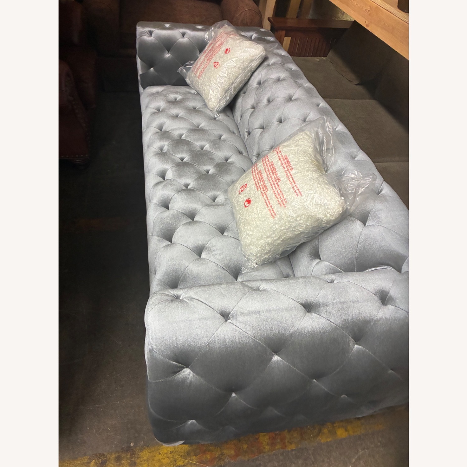 Artisan Home Furniture Light Gray 3+ Seater Sofa - image-5