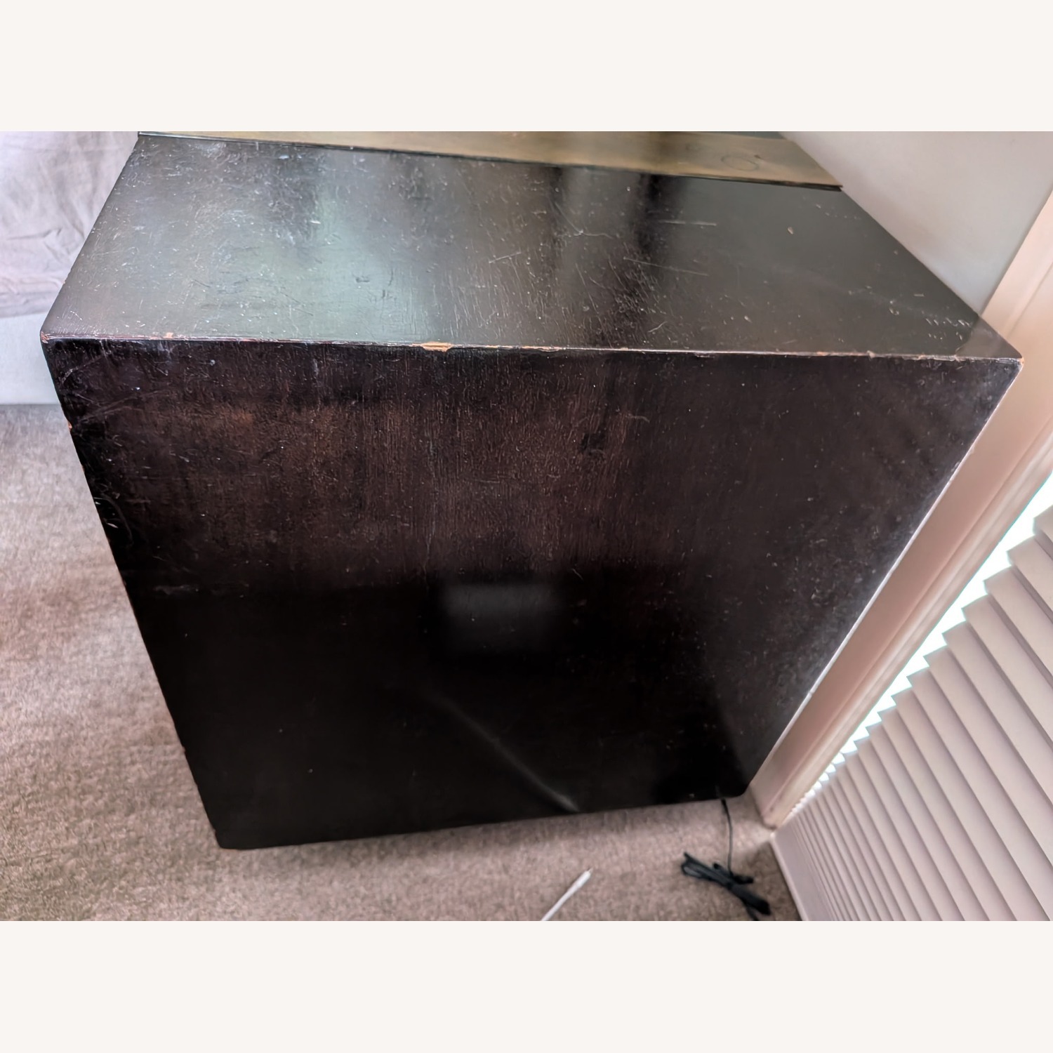 Henredon Asian Dark Brown Nightstands - image-7