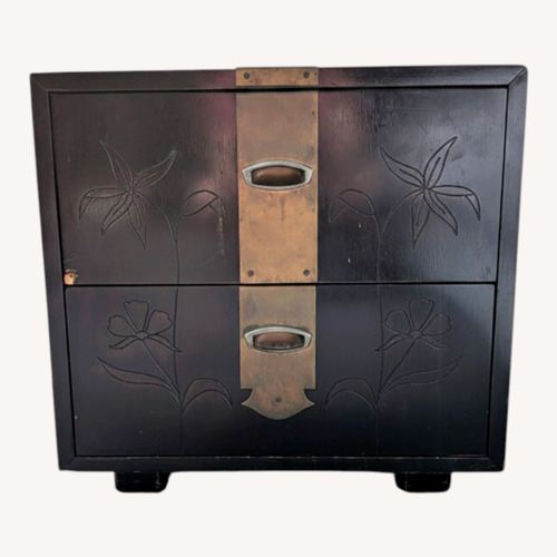 Used Henredon Asian Dark Brown Nightstands for sale on AptDeco