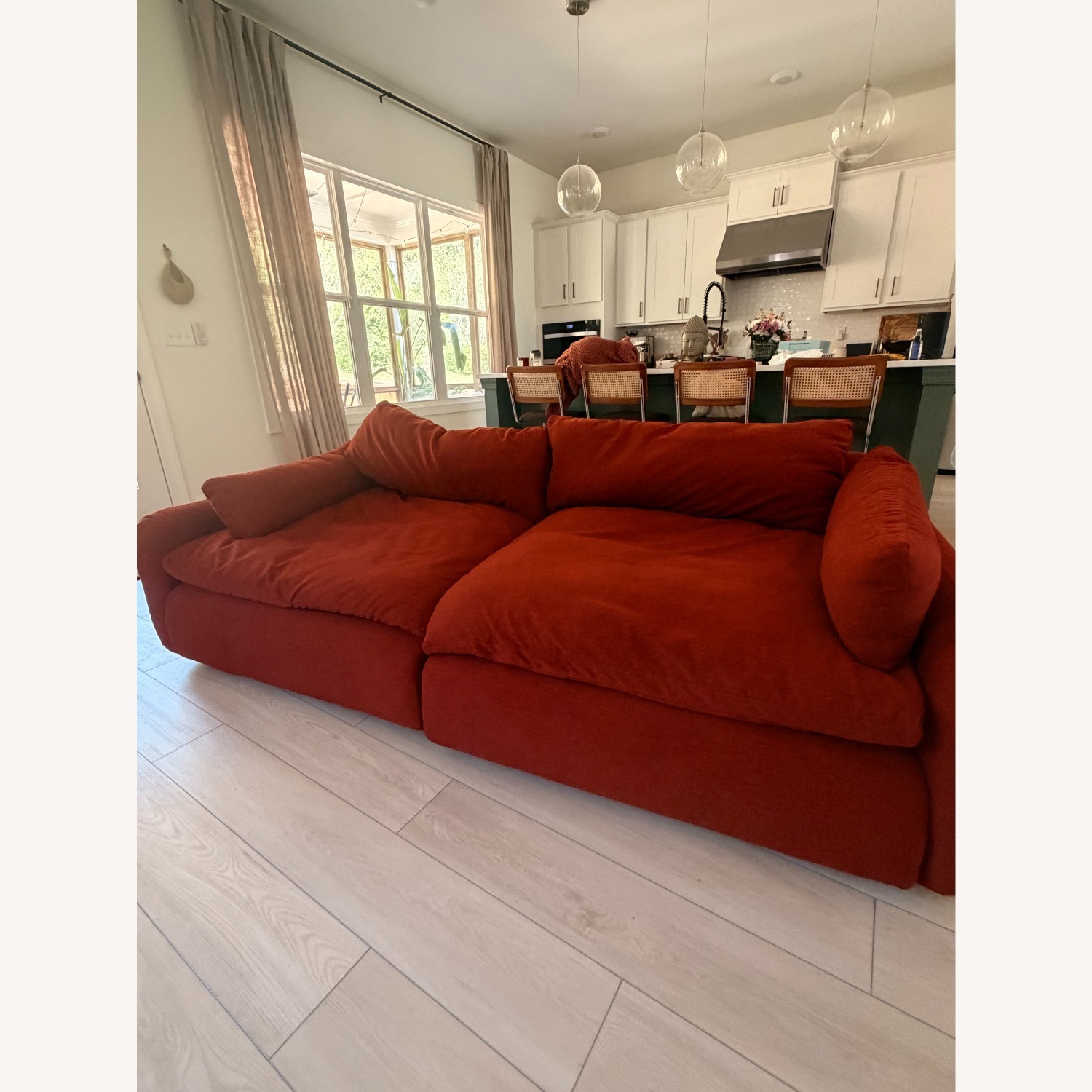 Floyd Terra Cotta Sink Down Sectional  - image-2