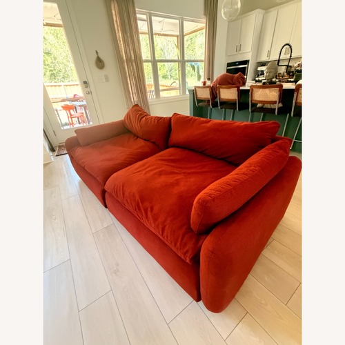 Used Floyd Terra Cotta Sink Down Sectional  for sale on AptDeco