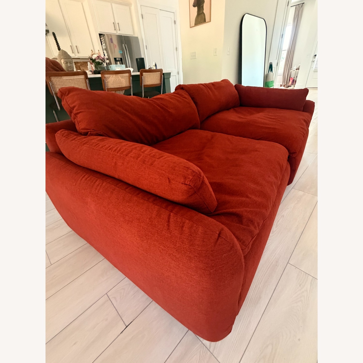 Floyd Terra Cotta Sink Down Sectional  - image-3