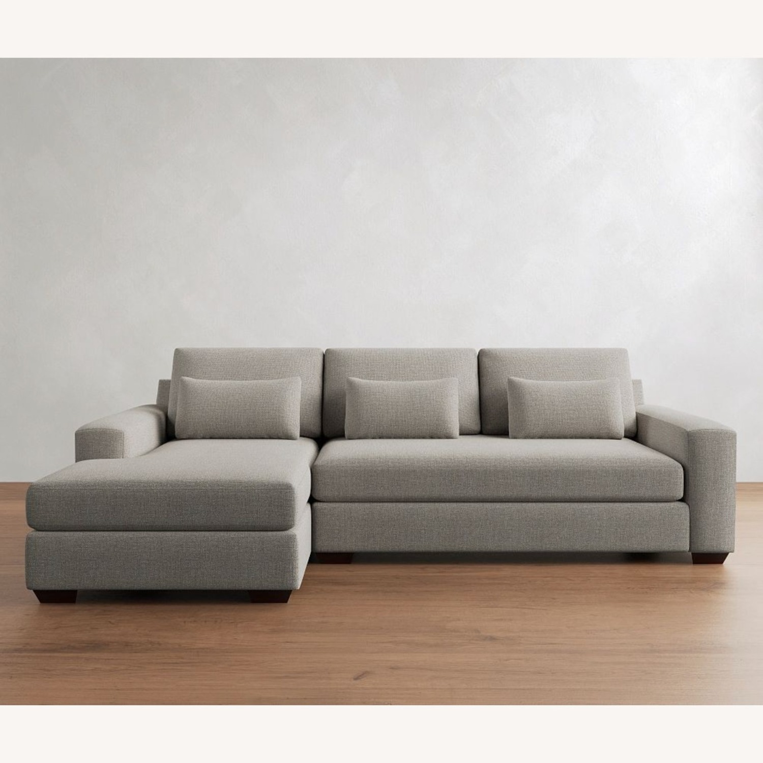 Pottery Barn Gray Big Sur Sectional - image-5