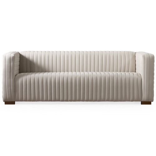 Used Midinmod White Fabric 3+ Seater Sofa for sale on AptDeco