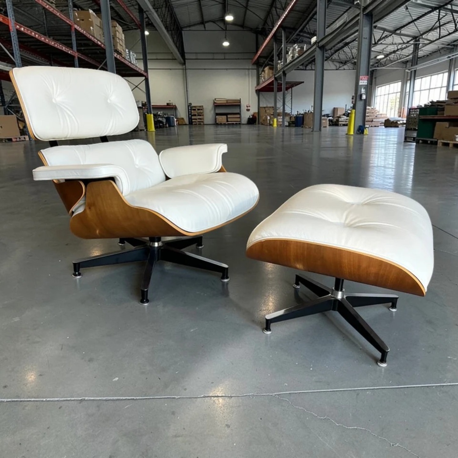 1950s Herman Miller Eames Lounge Chair & Ottoman - image-5