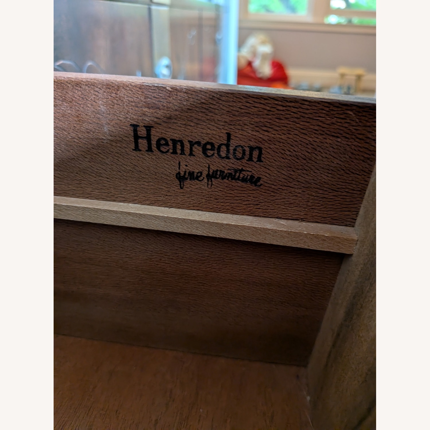 Henredon Dark Brown Wood Dresser - image-6