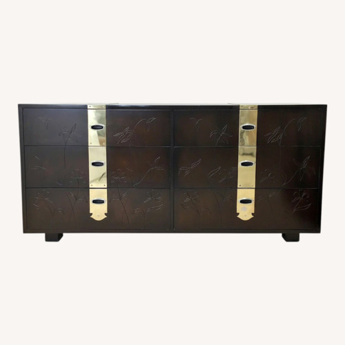 Used Henredon Dark Brown Wood Dresser for sale on AptDeco