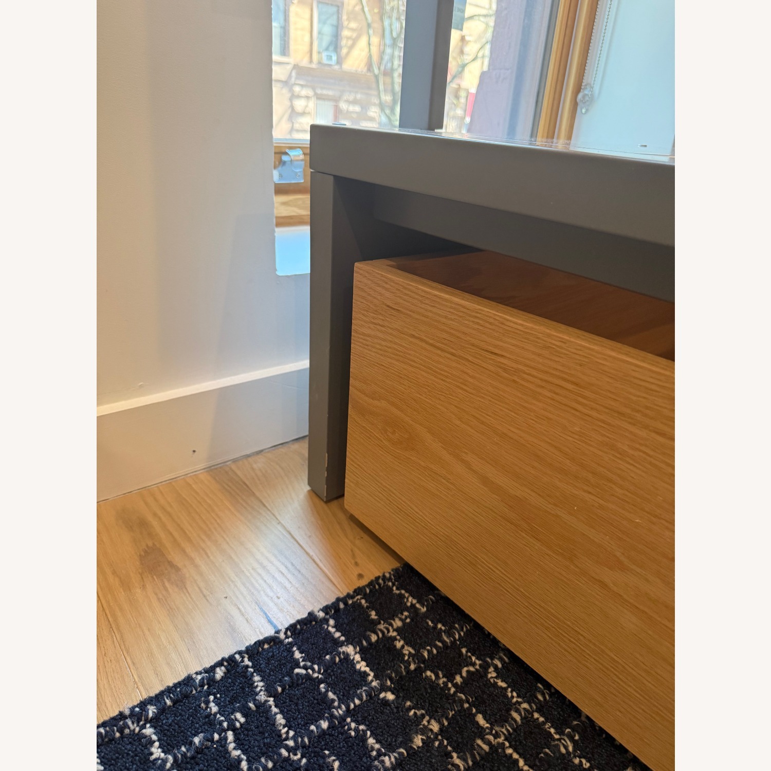 DucDuc Alex Symmetric Platform Bed 2-Drawer - image-5