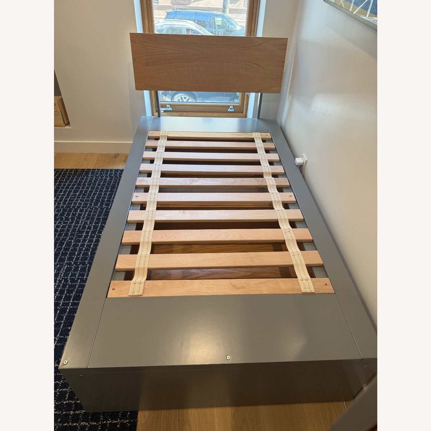 DucDuc Alex Symmetric Platform Bed 2-Drawer - image-1